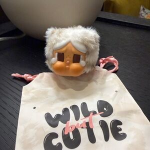 Wild But Cutie Plush Key Chain Pop Mart Cry Baby